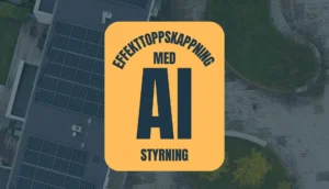 Effekttoppskappning med AI styrning - Sigenergy