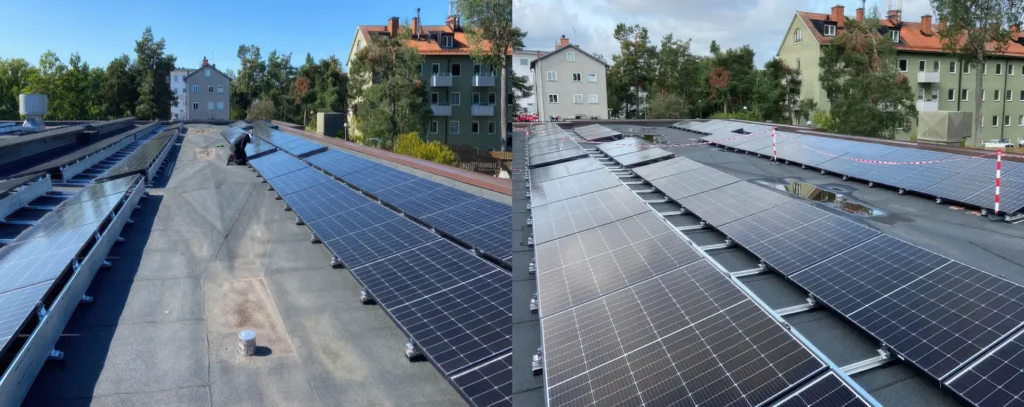 Installation hos Boo Energi