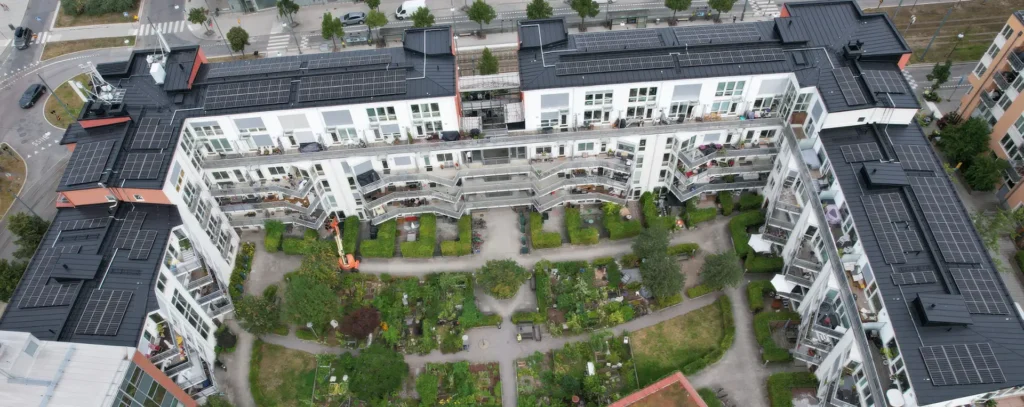 Installation hos BRF Innanavet