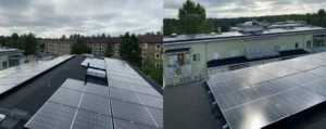 Installation hos BRF Nytorps Gärde