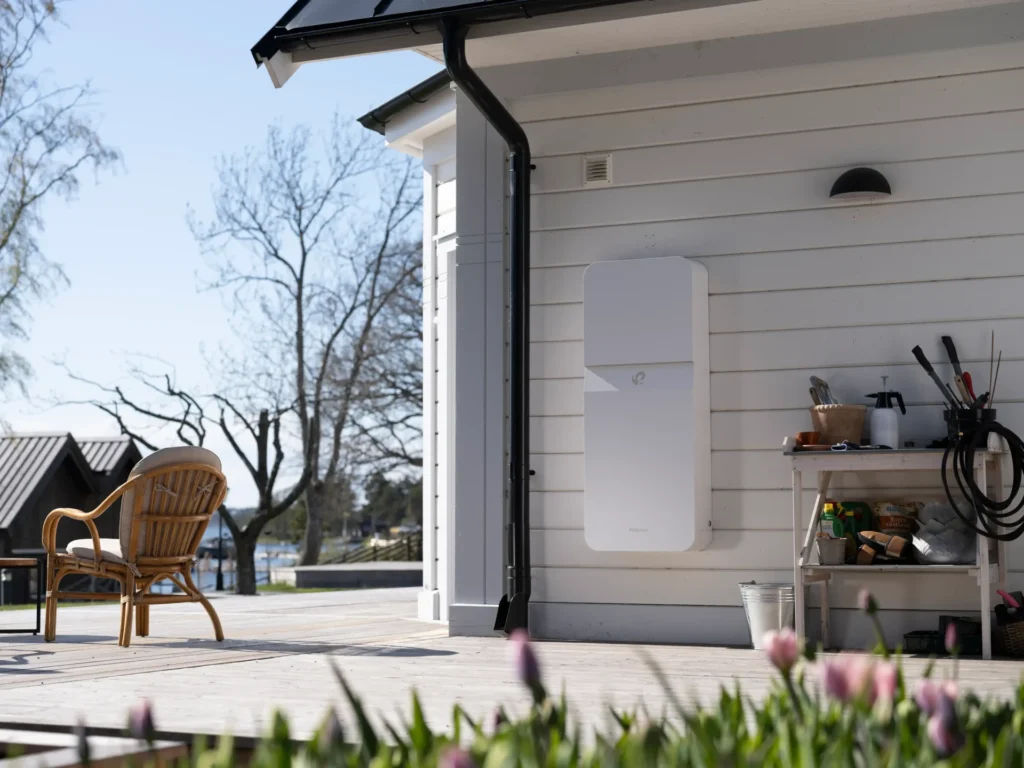 Polarium Home batteriinstallation utomhus