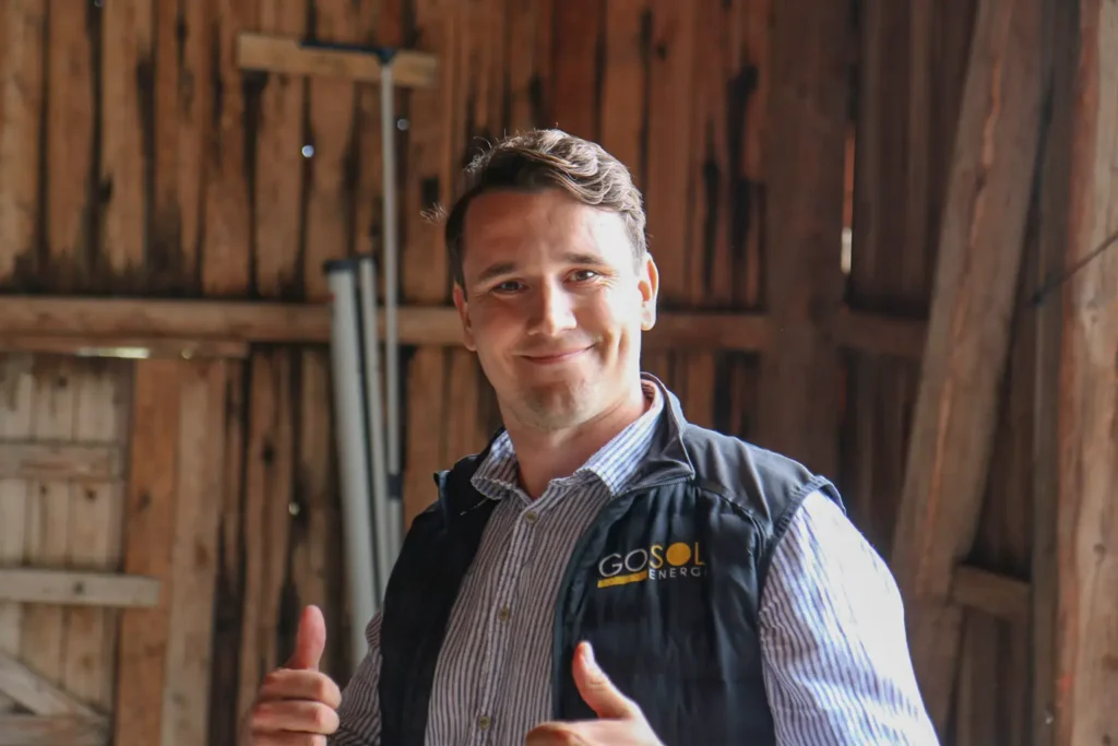 Martin Tornhill vd på Gosol Energi AB
