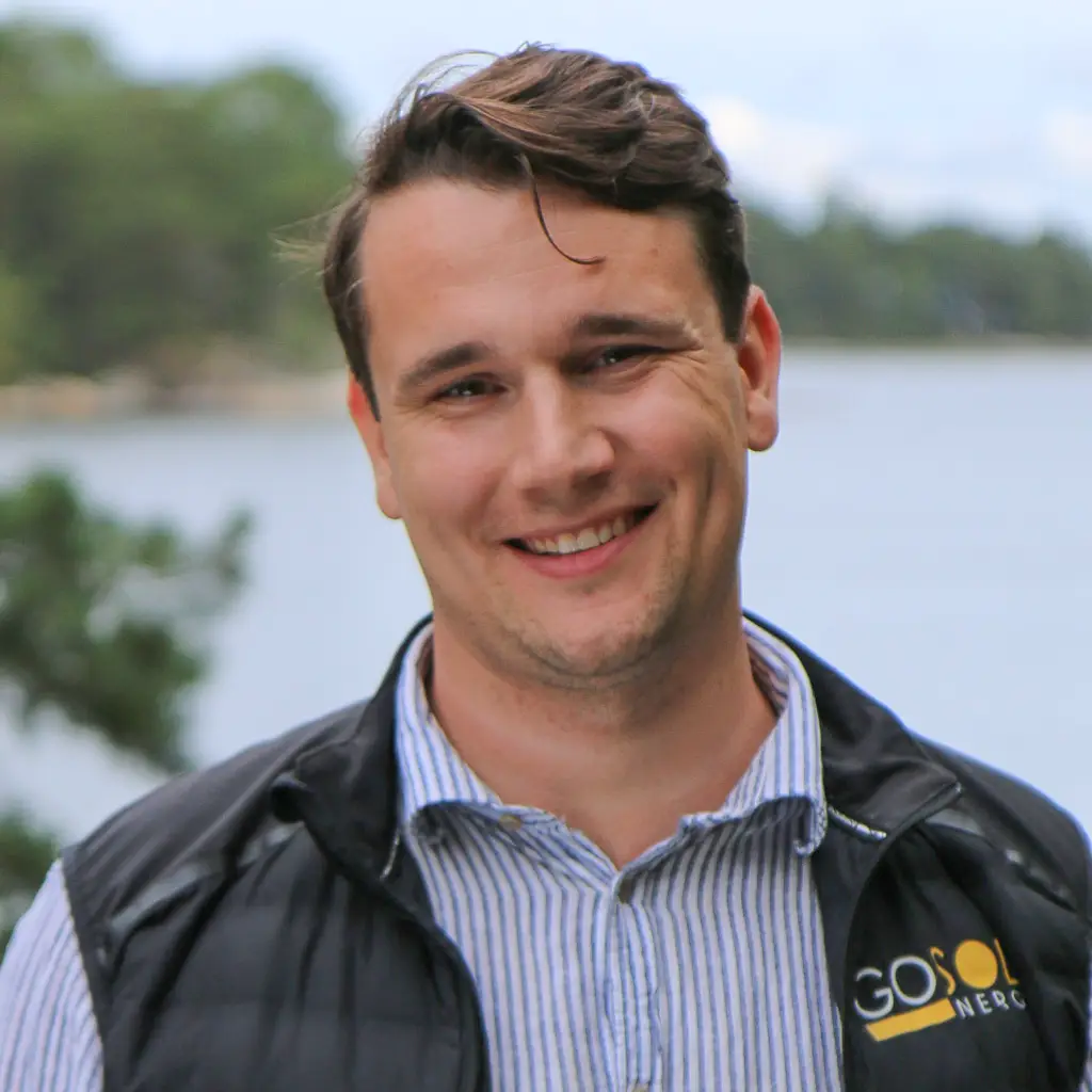 Martin Tornhill, vd på Gosol Energi AB